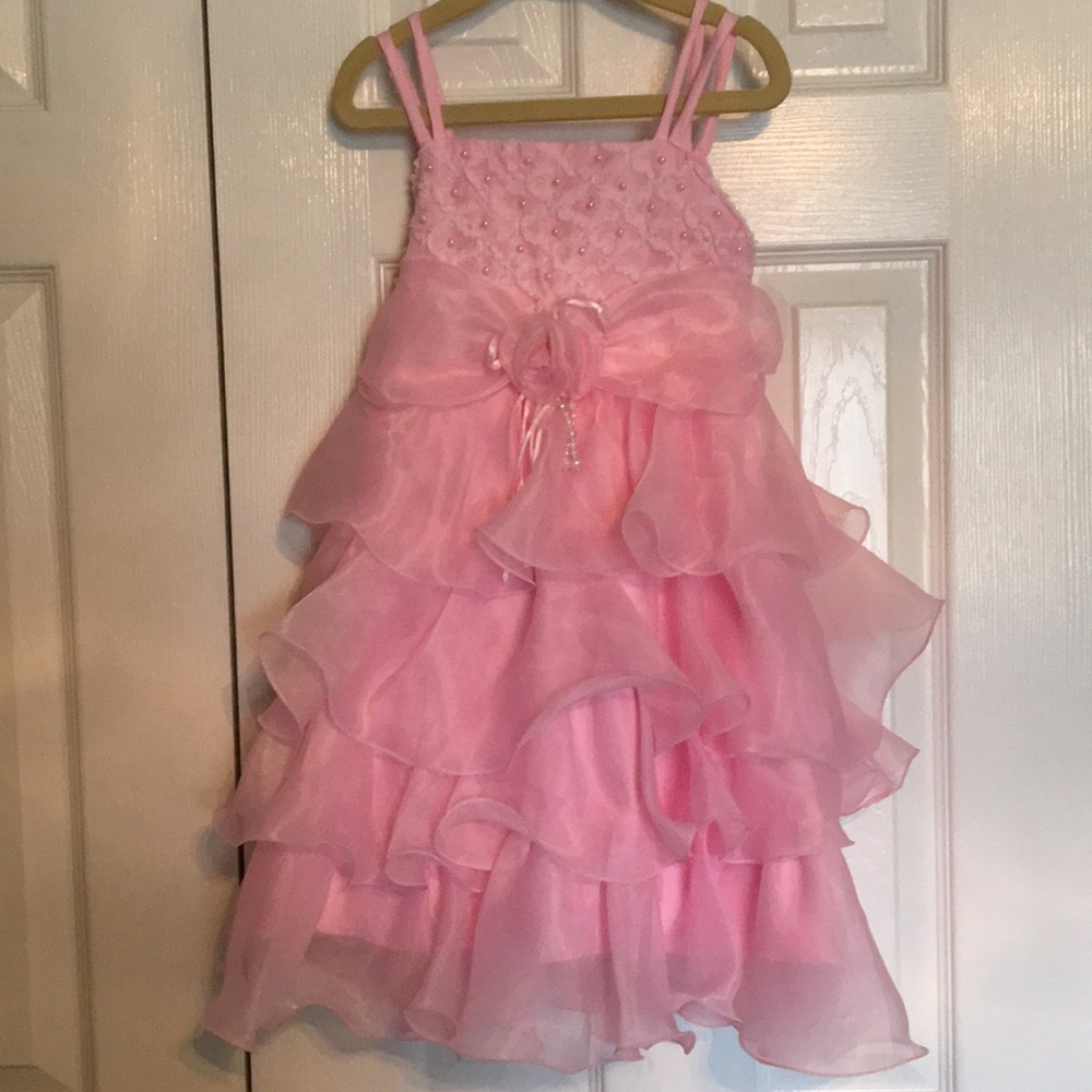 Richie House Fancy Pink Dress 4/5